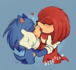  &lt;3 anthro any_dragonn blush duo echidna eulipotyphlan eyes_closed hedgehog hi_res kissing knuckles_the_echidna male male/male mammal monotreme sega sonic_the_hedgehog sonic_the_hedgehog_(series) 