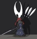  abdominal_bulge arthropod cloak cloak_only clothing exclamation_point female forced hi_res hollow_knight hornet_(hollow_knight) insect large_penetration male male/female melee_weapon penetration pornwhal sex solo suprise_attack suprised_look surprise_sex team_cherry video_games weapon 