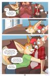  anthro canid canine canis comic duo female fennec fink_(artist) fox hi_res kali_(artist) male mammal solo tagme wolf 