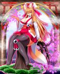  anthro aozora_(tasogare_aozora) big_breasts breasts canid canine clothed clothing female footwear fox fur hair looking_at_viewer mammal smile solo 