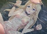  asphyxiation bdsm blonde_hair blue_eyes bondage bound breasts censored dead death drown drowning empty_eyes hair_grab hand_on_head k-on! kaiga kotobuki_tsumugi long_hair nipples nude rape sex spread_legs underwater water 