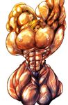  abs ayla biceps chrono_trigger extreme_muscles hot muscle muscles muscular muscular_female no_bra panties s20k00y topless 