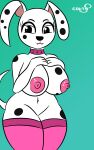  absurd_res anthro breasts canid canine canis colty8 dalmatian deja_vu_(101_dalmatians) domestic_dog female hi_res lipstick makeup mammal solo 