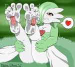  absurd_res alphaokami barefoot disembodied_tongue feet female foot_fetish foot_lick foot_play gardevoir hi_res licking nintendo pok&eacute;mon pok&eacute;mon_(species) soles toes tongue tongue_out video_games 