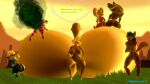  3d_(artwork) activision amy_rose anthro bandicoot butt canid canine carmelita_fox coco_bandicoot crash_bandicoot_(series) digital_media_(artwork) eulipotyphlan fart female female/female fox group hedgehog hyper imp mammal marsupial masturbation midna mysteriousmysterion511 nintendo pinup pose poster sega selene_the_chipmunk sly_cooper_(series) sonic_the_hedgehog_(series) sony_corporation sony_interactive_entertainment source_filmmaker sucker_punch_productions tawna_bandicoot the_legend_of_zelda twilight_princess video_games 