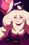  anthro anus bent_over boss_monster bovid breasts butt caprine female genitals hi_res male male/female mammal mature_female penis svarzye toriel undertale undertale_(series) video_games white_body 