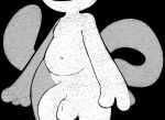  2021 anthro balls belly big_penis felid genitals hi_res male mammal navel nude o_(rabblet) penis rabblet solo solo_focus thick_thighs 