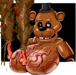  animatronic anthro breasts clothing dicknipples feces five_nights_at_freddy&#039;s freddy_(fnaf) genitals hat headgear headwear machine male mammal penis pooping robot scat scottgames shitting_dicknipples solo top_hat unknown_artist unusual_anatomy unusual_genitalia_placement unusual_penis_placement ursid video_games 