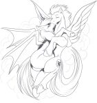  bat_pony bat_wings blush cutie_mark duo equid equine eyes_closed fan_character feathered_wings feathers female hasbro hi_res hooves kissing male male/female mammal membrane_(anatomy) membranous_wings my_little_pony nauyaco pegasus wings 