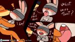  anthro bdsm bondage bound canid canine clothing disney duo female fox hi_res innocence judy_hopps kissing lagomorph leporid male male/female mammal nick_wilde panties rabbit size_difference theyiff underwear young zootopia 