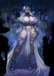  big_breasts breasts cleavage clothed clothing elf female hi_res high_heels huge_breasts humanoid humanoid_pointy_ears legwear mister69m not_furry solo_focus thick_thighs thigh_highs wide_hips 