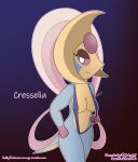 absurd_res anthro areola breasts conditional_dnp cresselia female hi_res legendary_pok&eacute;mon nintendo pink_areola pok&eacute;mon pok&eacute;mon_(species) sattytsukumo solo text video_games 