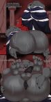  anthro anus balls big_butt blaidd_(elden_ring) bodily_fluids butt canid canine canis cape cape_only claws clothing elden_ring fangs feet foot_focus fromsoftware fur genitals grey_body grey_fur hi_res huge_butt humanoid humanoid_genitalia humanoid_penis hyper hyper_butt lying male mammal mostly_nude on_back penis presenting presenting_anus presenting_hindquarters scar solo solo_focus spread_butt spreading sweat sweaty_butt video_games wit_1 wolf 