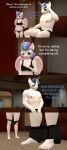  3d_(artwork) absurd_res age_difference anthro anthrofied clothed clothing comic daughter dialogue digital_media_(artwork) english_text equid equine father father_and_child father_and_daughter feathered_wings feathers female flurry_heart_(mlp) friendship_is_magic hi_res horn larger_male male mammal my_little_pony older_male panties panties_down papadragon69 parent parent_and_child partially_clothed shining_armor_(mlp) size_difference smaller_female text underwear underwear_down undressing unicorn winged_unicorn wings younger_female 