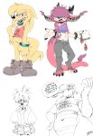  absurd_res anthro chiko dragon durg echidna fan_character furry hi_res mammal monotreme scalie scarve sega sonic_the_hedgehog_(series) 