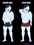  absurd_res anthro body_hair briefs chest_hair clothing equid equine feet friendship_is_magic hi_res looking_at_viewer mammal muscular my_little_pony overweight pegasus plantigrade smile soarin_(mlp) thehuskylord underwear wings wonderbolts_(mlp) 