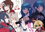  animal_ears black_coat black_hair blonde_hair blood blue_eyes blue_hair blush breasts byleth_(fire_emblem) byleth_(fire_emblem)_(female) byleth_(fire_emblem)_(male) cat_ears chest_jewel closed_eyes closed_mouth coat collarbone dual_persona fire_emblem fire_emblem:_three_houses fire_emblem_warriors fire_emblem_warriors:_three_hopes hair_ornament jacket kingdom_hearts_iv kirby kirby_(series) kirby_and_the_forgotten_land large_breasts long_hair looking_at_viewer medium_hair mio_(xenoblade) monado mugimugis multiple_girls noah_(xenoblade) open_mouth ponytail red_jacket riku_(kingdom_hearts) short_hair shulk_(xenoblade) simple_background smile sora_(kingdom_hearts) tank_top white_hair white_jacket white_tank_top xenoblade_chronicles xenoblade_chronicles_(series) yellow_eyes 
