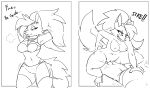  absurd_res aggressive anthro breasts canid canid_demon canine canis clothed clothed/nude clothing cowgirl_position demon duo female forced from_front_position fur genitals hellhound helluva_boss hi_res humanoid loona_(helluva_boss) male male/female mammal nipples nude on_bottom on_top partially_clothed penetration penis pussy sex smile straddling text topwear vaginal vaginal_penetration wolf zinnick 