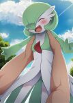  blush dagasi gardevoir hi_res nintendo pok&eacute;mon pok&eacute;mon_(species) red_eyes video_games 