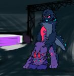  absurd_res anthro duo female hi_res kaiju_paradise karkow male male/female roblox 