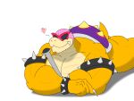  &lt;3 bald biceps butt claws eyewear hi_res koopa koopaling lying male mario_bros muscular nintendo pecs pose roy_koopa scalie scepter shanesh0ckz sharp_claws sharp_teeth shell simple_background smile smirk solo sunglasses teeth video_games 