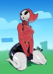  big_butt breasts butt clothed clothing female huge_butt humanoid mario_bros mask nintendo not_furry shyguy simple_background small_breasts solo thick_thighs video_games wide_hips 
