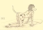  anthro canid canine canis dalmatian domestic_dog female hi_res mammal n2o nude solo 