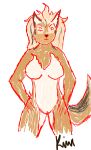  absurd_res calcinares canela canid canine canis cartoon_nudity claws_of_justice coyote female hi_res kiwimelons mammal model_sheet scrap 