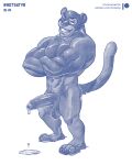  after_sex anthro bagheera_(jungle_book) ball_size_difference balls big_balls big_muscles big_penis bodily_fluids cum cum_on_penis cumshot disney ejaculation felid genital_fluids genitals hotsatyr humanoid_genitalia humanoid_penis jungle larger_anthro male mammal muscular muscular_male outside panthera pantherine patreon penile penis size_difference smile smiley_face solo the_jungle_book 