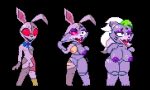  absurd_res anthro bimbofication caimbra12 clothing female five_nights_at_freddy&#039;s five_nights_at_freddy&#039;s:_security_breach goo_transformation hi_res human mammal mind_control roxanne_wolf_(fnaf) rubber scottgames solo tagme torn_clothing transformation vanny_(fnaf) video_games 