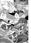  ambiguous_gender bodily_fluids coiling duo female feral hi_res japanese_text licking nintendo pok&eacute;mon pok&eacute;mon_(species) salazzle saliva scalie serperior sweat text tongue tongue_out translation_request video_games winte 