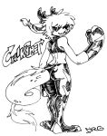  alter_ego chiko clothing dragon felid feline furry hi_res hybrid mammal monochrome scalie secret_identity spandex superhero tight_clothing 