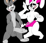  absurd_res adultpartypunch ambiguous_gender animate_inanimate anthro balls bugs_bunny butt button_eyes clothed clothing clothing_pull cotton_candy_(smolbunnyxoxo) digital_media_(artwork) doll duo erection fur genitals glistening glistening_body glistening_clothing glistening_fur glistening_skin handwear hi_res humanoid_genitalia humanoid_penis imminent_rape imminent_sex intersex intersex/male lagomorph leporid living_plushie looney_tunes male mammal nude open_mouth panties panty_pull penis plushie questionable_consent rabbit simple_background smile taxidermy teeth throbbing throbbing_penis toony topless underwear underwear_pull warner_brothers wisteria_(artist) 