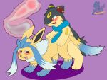  4:3 bodily_fluids cum cum_in_pussy cum_inside eeveelution female genital_fluids glaceon hi_res hybrid_pokemon jolteon male male/female nintendo penetration pok&eacute;mon pok&eacute;mon_(species) quilava synge syngie_(artist) vaginal vaginal_penetration video_games 