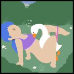  1:1 ambiguous_penetration anatid anseriform anserinae anthro avian bestiality bird clothing detailed_background digital_drawing_(artwork) digital_media_(artwork) duo eyeless eyes_closed female female_penetrated feral fur goose goose_(untitled_goose_game) hair hi_res human human_on_feral implied_orgasm interspecies male male/female male_penetrating male_penetrating_female mammal mouthless muffinlewds nude penetration penile sex spread_legs spreading underwear underwear_around_one_leg untitled_goose_game video_games white_body wings 