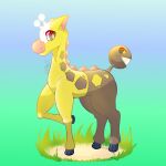  absurd_res equid equine feral girafarig giraffe giraffid hi_res hooves living_tail male mammal nintendo pok&eacute;mon pok&eacute;mon_(species) solo starchybeans unusual_anatomy unusual_tail video_games 