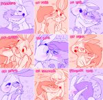  &lt;3 4pcsset anthro bed blush bodily_fluids bow_tie clothed clothing dialogue disney duo embrace english_text eye_contact french_kissing furniture hand_holding hat headgear headwear hi_res hug kissing kissing_cheek kissing_hand kissing_neck lagomorph leporid looking_at_another male male/male mammal multiple_images multiple_poses nude pillow pose rabbit rabbit_(winnie_the_pooh) restricted_palette romantic romantic_couple simple_background sleeping stan_the_woozle sweat text topwear vest winnie_the_pooh_(franchise) woozle 
