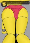  absurd_res animatronic big_butt butt butt_focus clothing female first_person_view five_nights_at_freddy&#039;s five_nights_at_freddy&#039;s_2 hi_res humanoid justwhite machine panties robot scottgames solo thick_thighs toy_chica_(fnaf) underwear video_games 