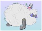  abdominal_bulge amphibian anthro belly big_belly boots burping canid canine canis clothing eye_patch eyewear falco_lombardi footwear forced fox fox_mccloud frog fur gloves grey_body grey_fur group handwear hare hi_res huttsergreywolf hyper hyper_belly lagomorph leporid male male/male mammal mass_vore navel nintendo peppy_hare slippy_toad spiked_boots spiked_clothing spiked_footwear spikes star_fox toad_(frog) unwilling_vore video_games vore wolf wolf_o&#039;donnell 