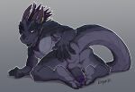  anthro anus balls bedroom_eyes butt dragon erection feet foreskin genitals looking_at_viewer male narrowed_eyes nude penis presenting presenting_anus presenting_hindquarters raiyk scalie seductive simple_background smile solo spread_butt spreading tabol 