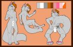  animal_genitalia anus balls butt butt_tattoo canid canine canis equid equine feet foot_focus fully_sheathed genitals hi_res hybrid lalupine_(artist) male mammal model_sheet pawpads paws presenting presenting_anus presenting_hindquarters reaver_(infernos_flame) sheath solo solo_focus tattoo wolf 