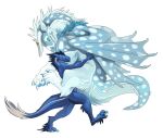  absurd_res arcturas carrying cartoonsnacks elemental_(disambiguation) elemental_creature felkin haloren hi_res ice ice_creature mineral_fauna winter_coat 