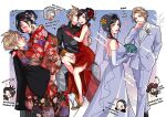  3boys 3girls andrea_rhodea babigonice bare_shoulders black_hair blonde_hair blue_eyes blush bouquet bow bowtie breasts bridal_veil chinese_clothes chocobo_sam cloud_strife couple detached_sleeves dress earrings english_text final_fantasy final_fantasy_vii final_fantasy_vii_remake flower formal gloves hair_flower hair_ornament holding japanese_clothes jewelry large_breasts long_hair madam_m marle multiple_boys multiple_girls red_dress red_eyes red_gloves spiked_hair suit tifa_lockhart veil wedding_dress white_bow white_bowtie white_dress 