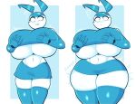  2021 ?! android big_breasts breast_expansion breasts exclamation_point expansion female hi_res hip_expansion huge_breasts jenny_wakeman machine my_life_as_a_teenage_robot navel nickelodeon not_furry question_mark robot solo under_boob wide_hips zetaskully 