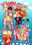  absurd_res amy_rose anthro autofellatio balls big_balls big_breasts big_penis bodily_fluids breasts cream_the_rabbit cum cum_in_mouth cum_inside eulipotyphlan female genital_fluids genitals goudadunn gynomorph hedgehog hi_res intersex lagomorph leporid mammal masturbation oral oral_masturbation penile penile_masturbation penis rabbit sega solo sonic_the_hedgehog_(series) 