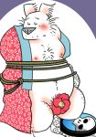  2015 anthro belly bound male mammal moobs nipples overweight overweight_male solo toukurou ursine 