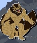  absurd_res angry anthro dragon flat_colors hi_res kuma_richards male scalie solo western_dragon 