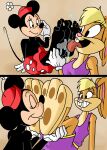  barefoot crossover disney feet foot_fetish foot_lick foot_play hi_res lagomorph leporid licking lola_bunny looney_tunes mammal minnie_mouse mouse murid murine rabbit rodent salmacisreptile soles toes tongue tongue_out warner_brothers 