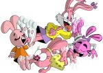  anais_watterson babs_bunny barefoot cartoon_network chowder_(series) feet female foot_fetish group lagomorph leporid licking mammal open_mouth panini_(chowder) pink_body rabbit salmacisreptile the_amazing_world_of_gumball tiny_toon_adventures tongue tongue_out warner_brothers yin_(yin_yang_yo!) yin_yang_yo! 