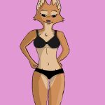  canid canine clothing diane_foxington dreamworks female fox hi_res mammal solo the_bad_guys underwear 